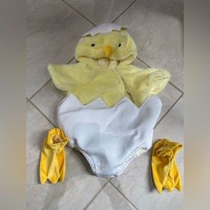 Pottery Barn baby chick costume